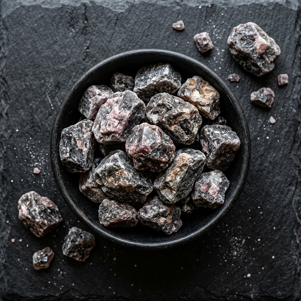 Whole Black Salt (Khada Kala Namak) - Premium Quality